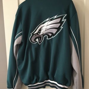 NFL eagles zip up Track jacket